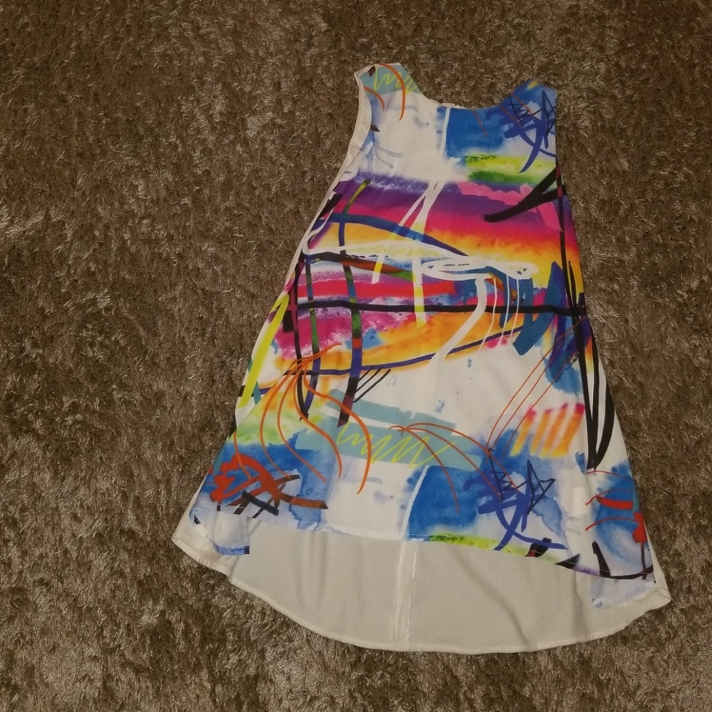FUN GRAFFITI STYLE DRESS